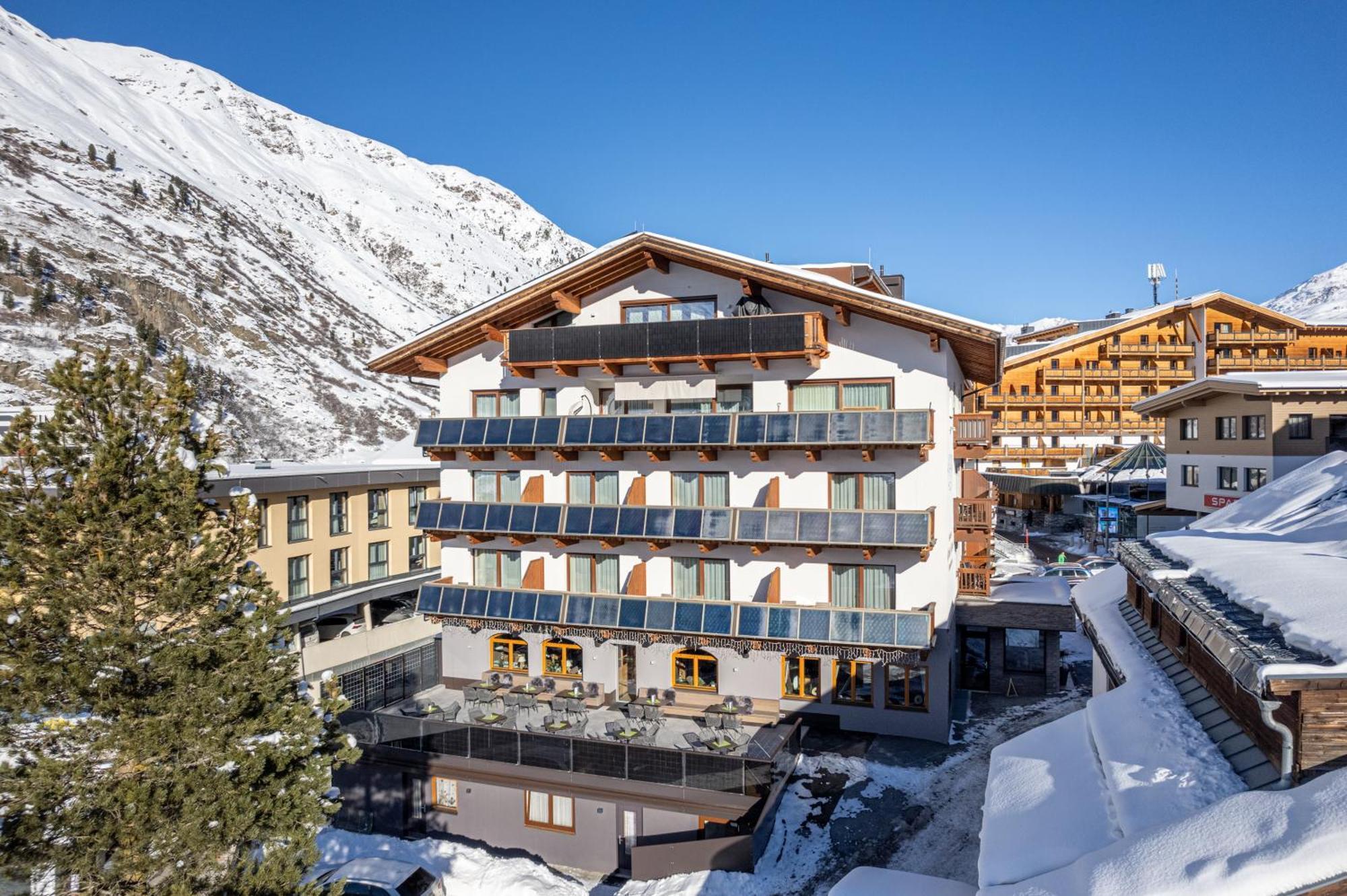 Hotel Mathiesn Obergurgl Exterior foto